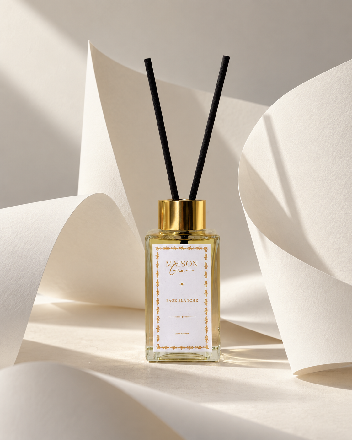 Maison Gia – Page Blanche Reed Diffuser - 80ml