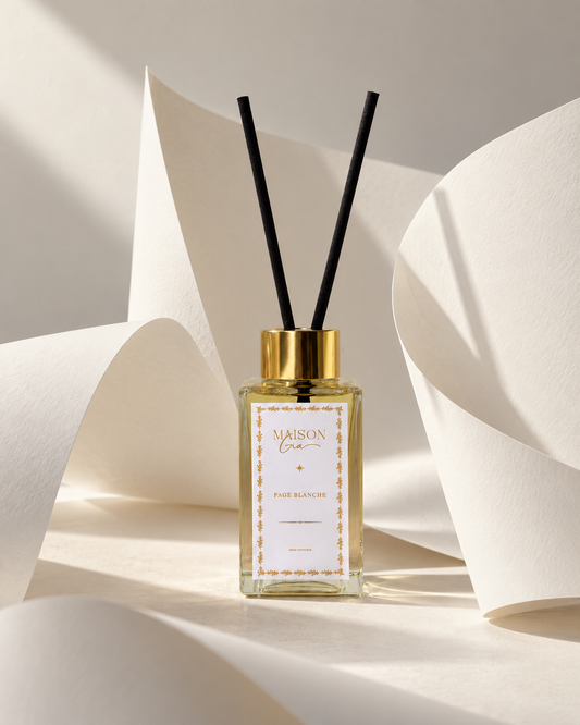 Maison Gia – Page Blanche Reed Diffuser - 80ml
