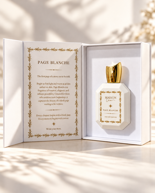 Maison Gia - Page Blanche Eau de Parfum - 100ml - Unisex
